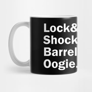 Funny Names x Nightmare Before Christmas (Lock, Shock, Barrel, Oogie) Mug